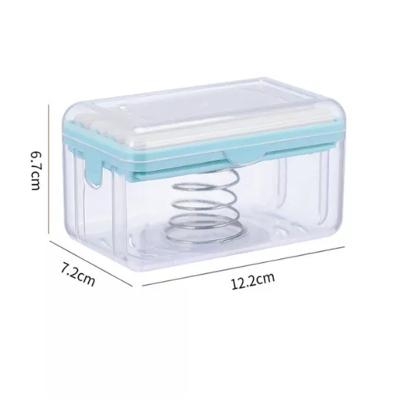 China Modern Bathroom Soap Box With Sponge Rolls Kitchen Dish Storage Container No Hand Rub Bathroom Accessories for sale