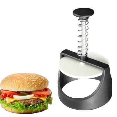 China Viable Round Shape Stainless Steel Burger Press Patty Maker Press Burger Meat Maker Mold for sale