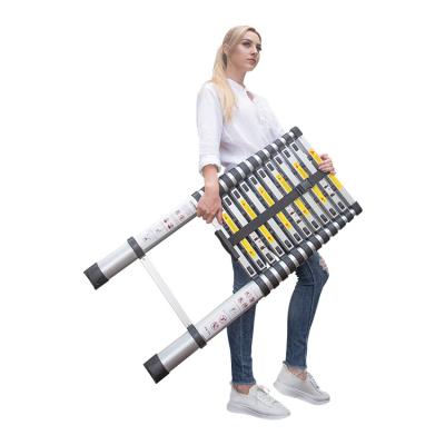 China Folding Ladders Excellent Quality Customized Color Telescopic Aluminum Ladder for sale