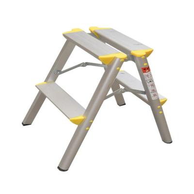 China Folding Ladders Double Ladder, Ladder Chair, Aluminum Portable Double Sided Step Ladder Stairs for sale