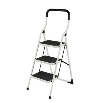 China Hot Sale Office Household 3 Step Ladder Construction Steel Folding Ladders Chair for sale