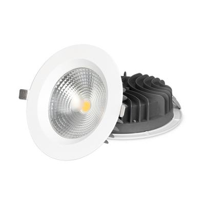 China Modern Black Cob Ceiling Light Direction Adjustable 7w 9w 12w 10w 15w 20w 30w Recessed Led Light RGB Downlight for sale