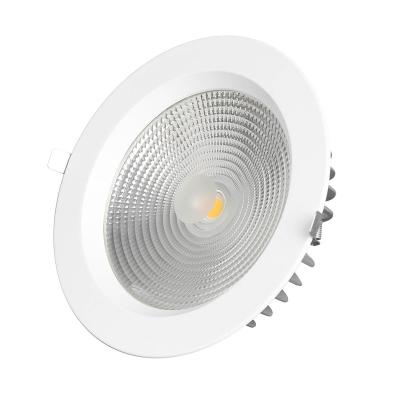 China High Quality Dimmable Home Light Kitchen Adjustable Skd Dc24v 30w Remote Control Adjustable White Cob Led Ceiling Recessed Downlight for sale