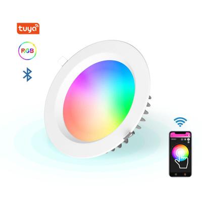 China EUROPEAN 5w 7w 12W 14w 18w 24v 230v Skd RGB Outdoor Mounted Smart Adjustable Cob Recessed Ceiling Led Panel Downlights for sale