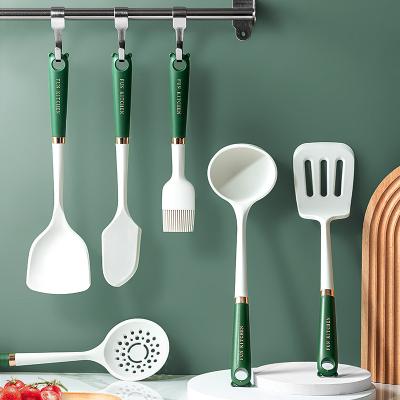 China Viable Hot Sale Kitchen Accessories Non-stick Cooking Tableware Cooking Tools Silicone Kitchen Utensil Set for sale