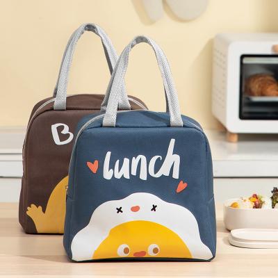 China Freshness Keeping New Arrival Boy Girl Cartoon Heat Insulation Eco-friendly Bento Lunch Bag Wear-resistant Bag for sale