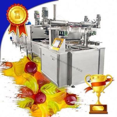 China Multifunctional Machinery Repair Shops Animal Star Heart Shapes Gummy Candy Making Machinery Manufacturing Production Line for sale