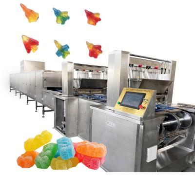 China Making Differnent Sizes and Colors Candy Professional Candy Machine Factory Gummy Candy Production Line Jelly Candy Machine for sale