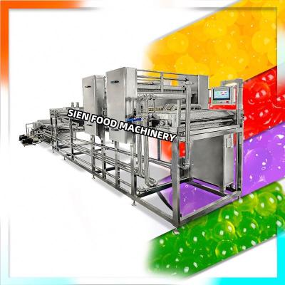 China Feature Multifunctional High Efficiency Automatic Bubble Tea Popping Boba Making Machine Making Machine Line for sale