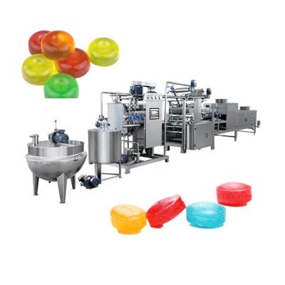 China Making differnent sizes and colors candies full automatic hard candy depositing line made in china for sale