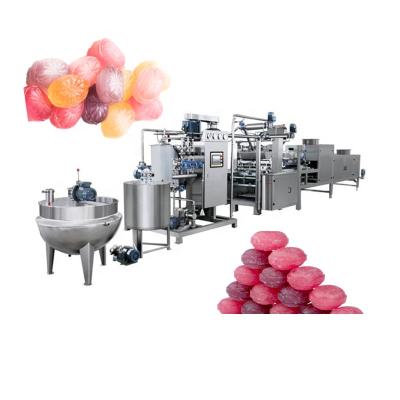 China Making differnent sizes and colors candies servo driven hard candy production line made in china for sale