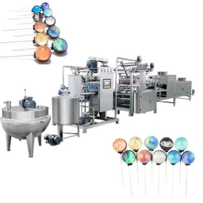 China Making differnent sizes and colors candies your first choose high quality easy to use lollipop die forming line with CE certificate for sale