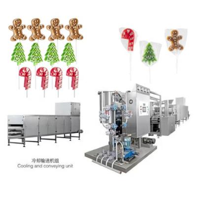 China High Capacity Hot Selling Automatically Flat Lollipop Forming Machine for sale