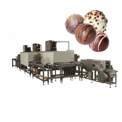 China Fully Automatic Snack Factory Chocolate Making Line Chocolate Candy Producing Line for sale