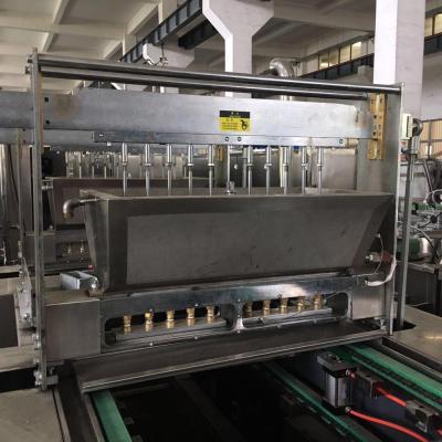 China Dairy Factory New Year Hot Chocolate Enrobing Snickers Making Machine In Factory Price for sale