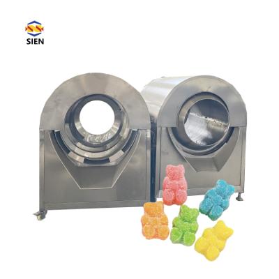 China Food Processing Machine Automatic Sugar Coating Machine Easy Use Oil Gummy Coating Machine for sale