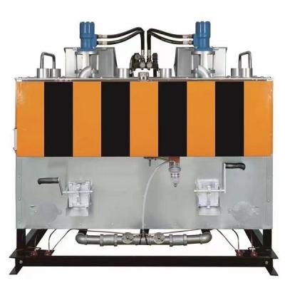 China 1.5 Ton Thermoplastic Preheater Road Marking Boiler Machine 2 Tanks for sale