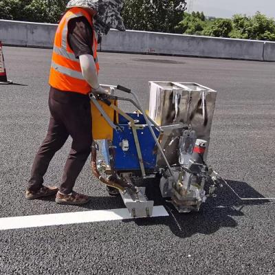 China Double Components Road Line Striping Marking Equipment for sale