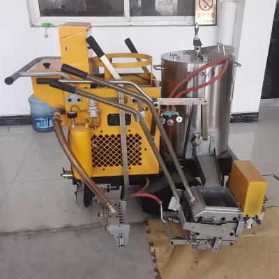 China Thermoplastic Pavement Striping Machine 3-5mm Adjustable Bulge For Convex Line Marking for sale