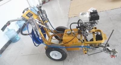 China Cold Paint Single Gun Pavement Striping Machine Airless Spraying Road Marking Equipment for sale