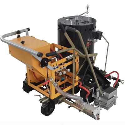 中国 Battery Driving Tank Thermoplastic Road Lining Machine Street Striping Equipment 販売のため