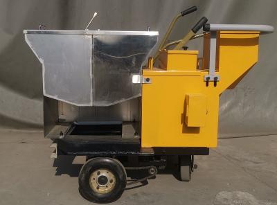 China 2K Double Component Pushing Scraping Road Line Marking Machine for Markings 3.5m*1.2m*1.2m for sale