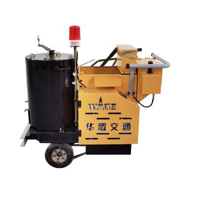 China Battery Pushing Thermoplastic Convex Noice Line Road Marking Machine for sale