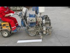 98 to 2 MMA +BPO quickly drying two components spraying road line marking machine