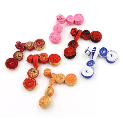 China Sustainable National Style 8 Shape Material Hand Wrap Online Shopping Fabric Made In China Button for sale