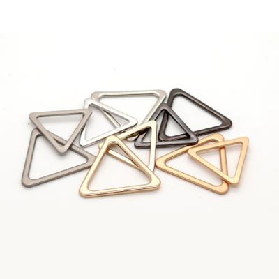 China Hot Sale 25mm 30mm Triangle Ring Metal Nickel Free Buckle For Bag Handbags for sale