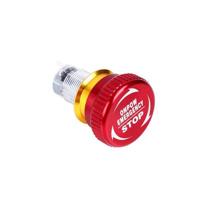 China 16MM LAS1-AGQ16-TSC LAS1-AGQ16-TSC LAS1-AGQ16-TSC Emergency Stop Emergency Aluminum Alloy High Quality Push Button Switch for sale