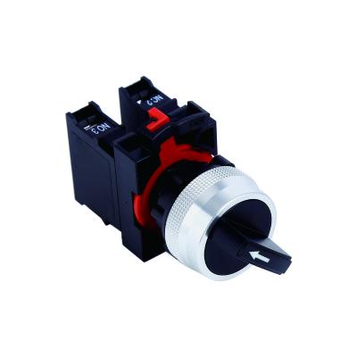 China LYAN Product 1NO1NC/2NO2NC/3NO3NC, Momentary/Latching, 22mm, IP65, Illuminated Plastic Selector Switch, LYPC22-11X LYPC22-11X for sale