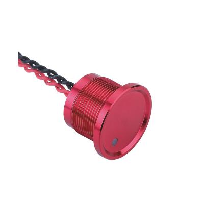 China Momentary/Latching 22mm Metal Piezo Switch IP68 Momentary/Lacting LED Illuminated To Replace Travel Micro Push Button Switch for sale