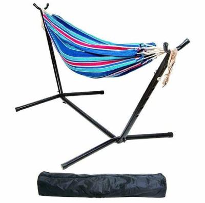 China Amazon Foldable Best Selling Customized Color Portable Outdoor Camping Hammock With Stand for sale