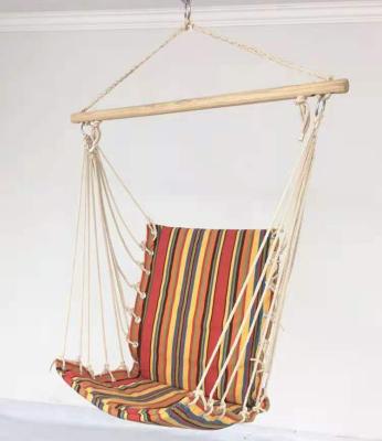 China Durable Outdoor Portable Canvas Seat Bachelorette Swing Hanging Hammock Chair for sale