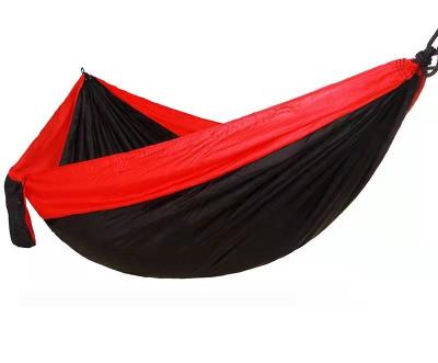 China Durable Lightweight Rise, Camping, Backpacking, Travel Portable Parachute Nylon Camping Hammock for sale