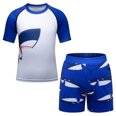 China Hot Sale Factory Price Breathable Sports Comfortable For Boy Swimming Suit Breathable Kids Beach Suit for sale