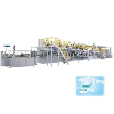 China Brand New High Capacity Quick Setup Low Cost Baby Diaper Diapers Making Machine Production Line With CE Certificate for sale