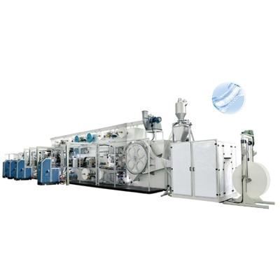 China Hot Selling Good Quality Professional High Capacity Quick Setup Brand Baby Diapers Machine for sale