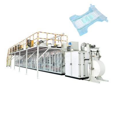 China High Capacity Quick Setup Economical China Professional Used Automatic Machinery For Manufacturing Baby Diapers for sale