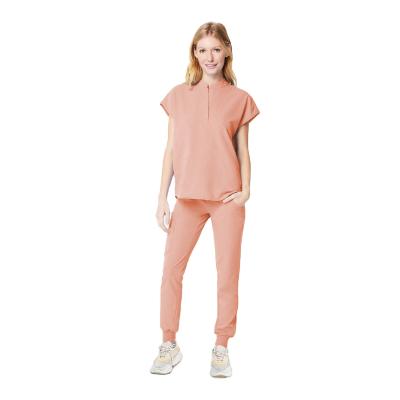 China Fashion Quick Dry Patterns Exhaust Nurse Uniform Scrub Suits Doctor Uniform for sale