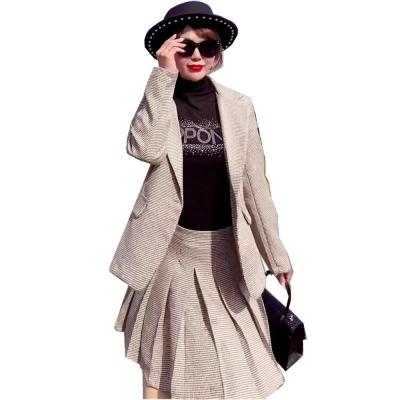 China 2021 Ladies Breathable Casual Blazer and Border Elegant Lady Business Women's Suit Skirt Suit for Women Spring and Winter for sale