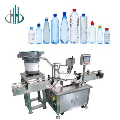 China HC High Quality Automatic Bottle Sealing Capping Machine Small footprint plastic bottle Covers sealing machines for sale