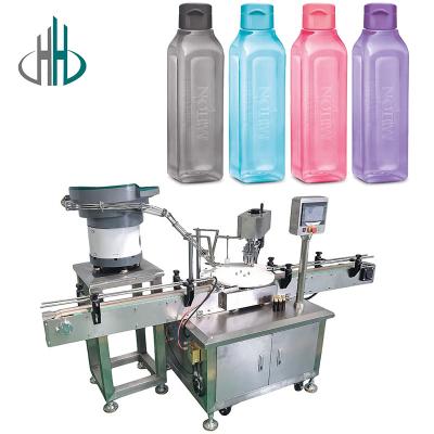 China HC automatic perfume capping machines electric glass jar pet bottle capping machine for sale