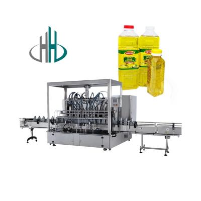 China Automatic Filling Machine Cooking Oil Liquid pet Bottle can Filling Machine for sale