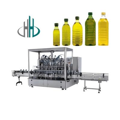 China HC Automatic Edible Oil Hydraulic Engine Oil Weighing Filling Machine Plastic Bottle Vial Filler for sale