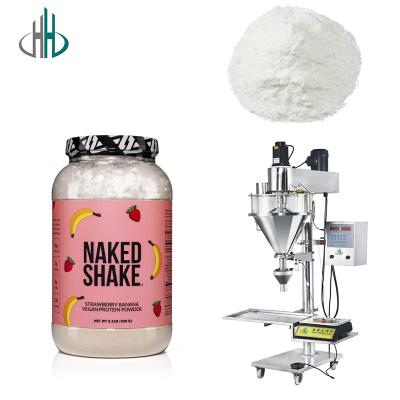 China Semi Automatic Powder bottled Packing Machine Salt Protein Powder Cans Jars Bottle Filling Machine for sale