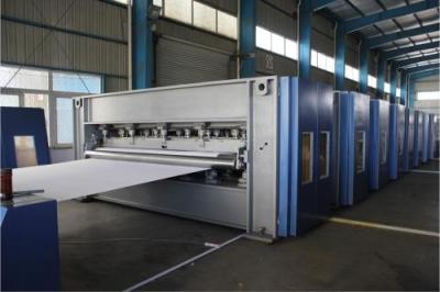 China Air Though Non Woven Fabric Machine Needle Punched With 100 - 200kw Power for sale