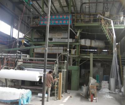 China PP PE Geotextile Production Line High Strength For Geomembrane Protection for sale