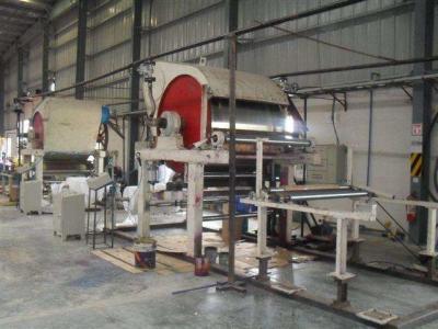 China 2400mm voelde de Breedte Enige Cilinder het Maken van tot Machine Enige Draad 3200mm Spoormaat Te koop